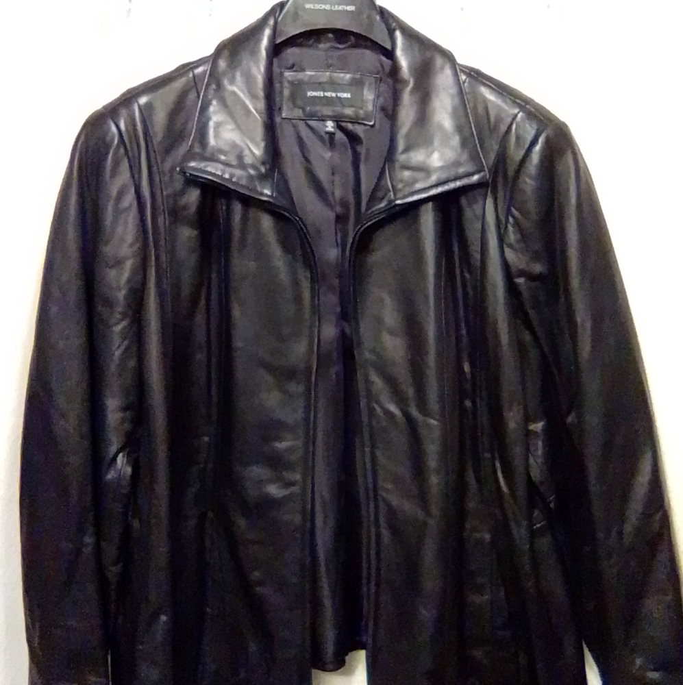 Jones New York Leather Jacket
